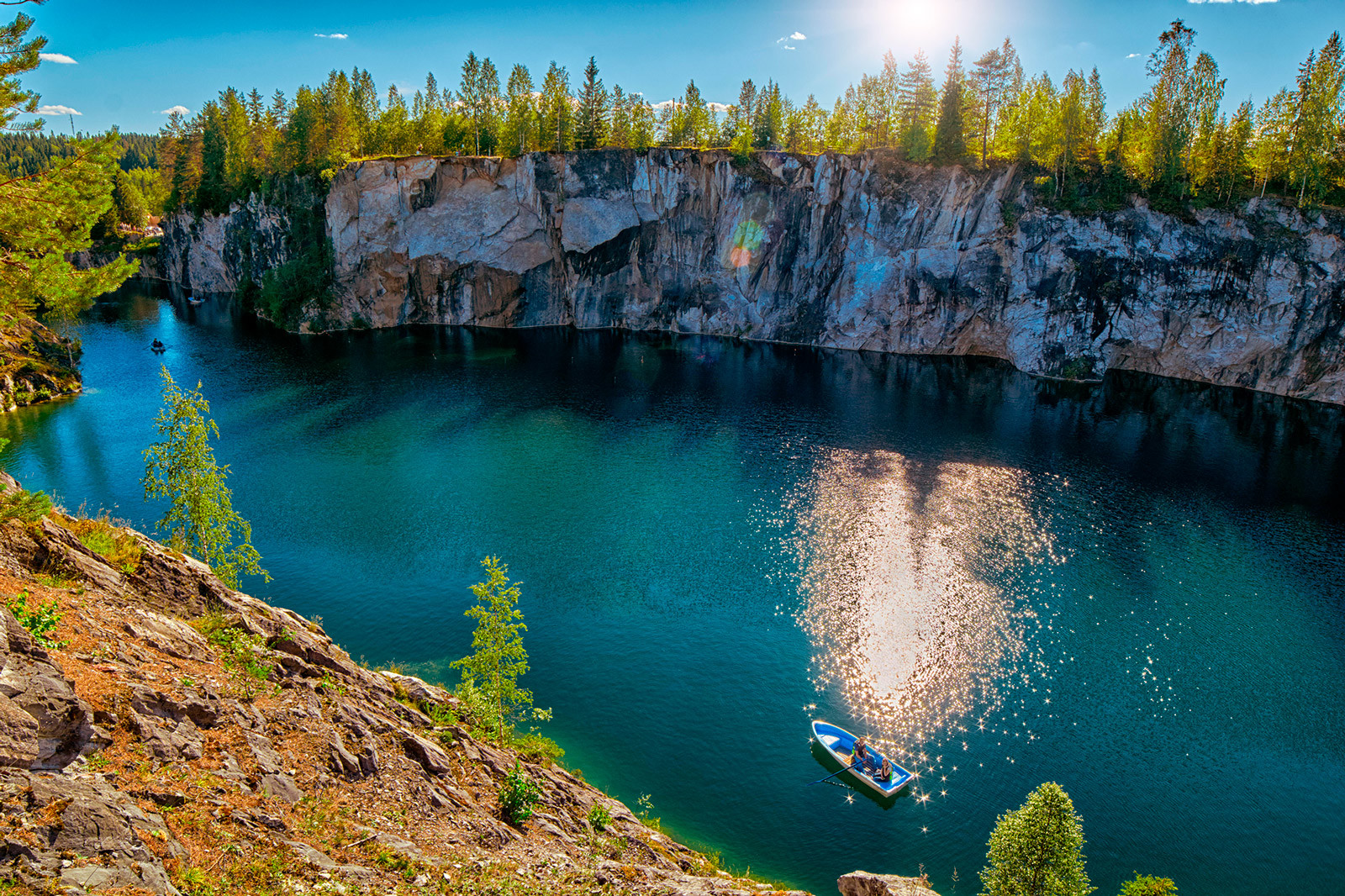 Ruskeala marble quarry