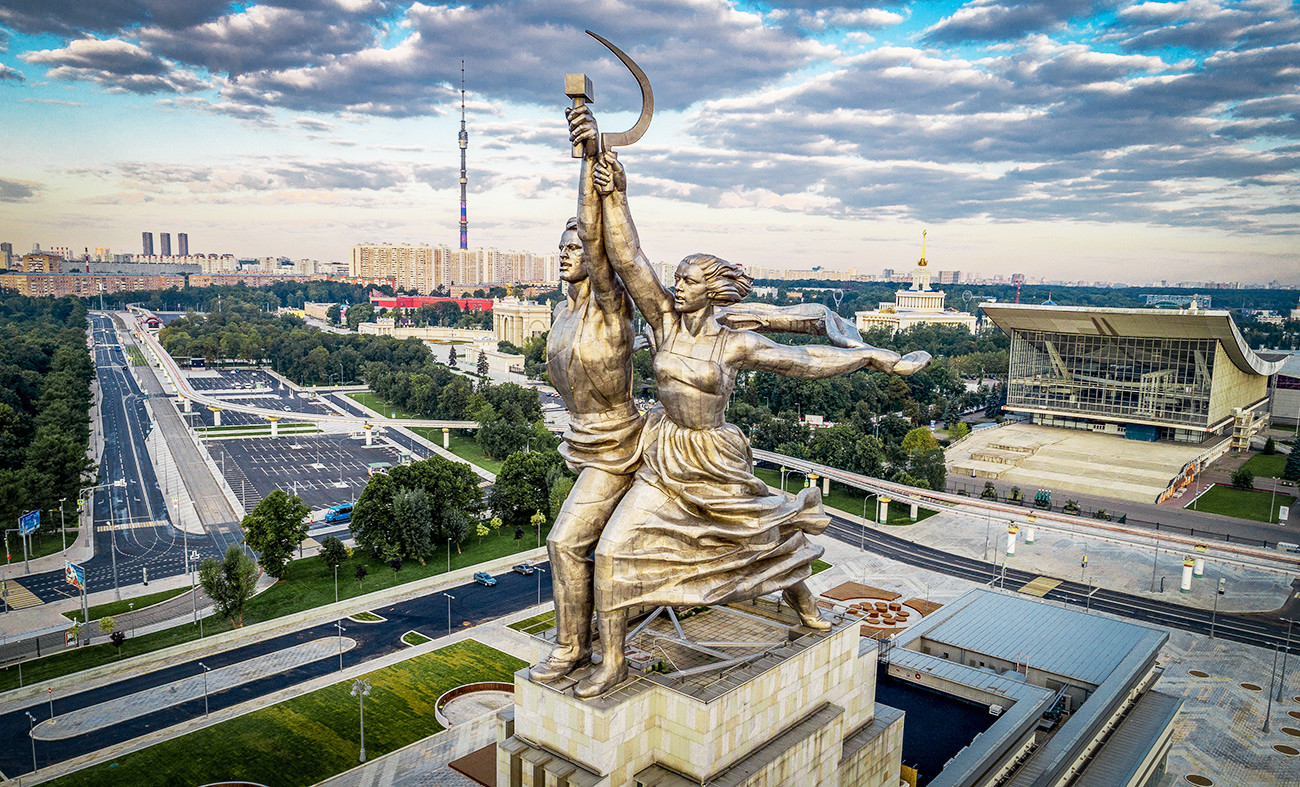 Worker and Kolkhoz Woman