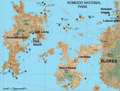  где расположен национальный парк комодо