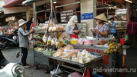 Вьетнамская уличная еда