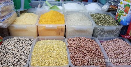 Рис, орехи и прочие Вьетнамские продукты
