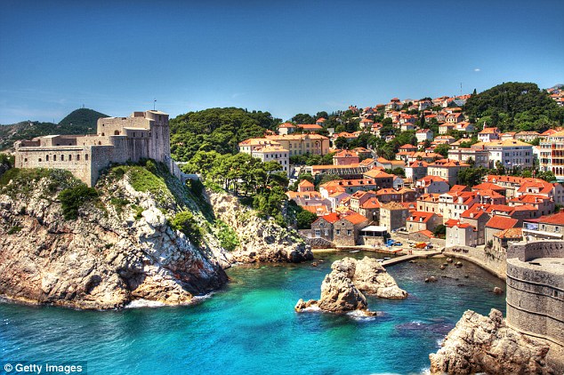 Of the 50 countries in Europe, Australian passport holders can enter 48 of them without having to obtain an eTA or pay for a visa on entry (Pictured: Dubrovnik, Croatia)