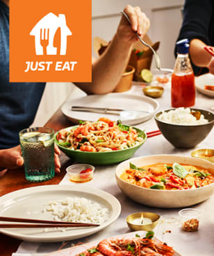 Just Eat - up to 30% Off