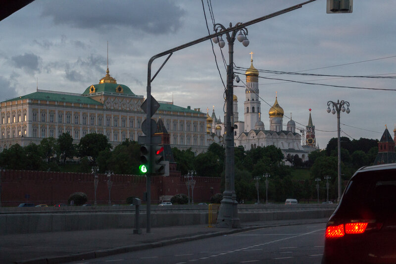 Вид на Кремль с Софийской набережной, Москва