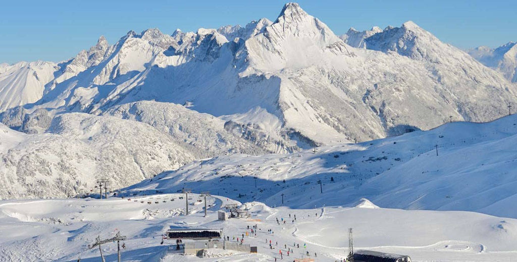 Список лучших горнолыжных курортов Австрии