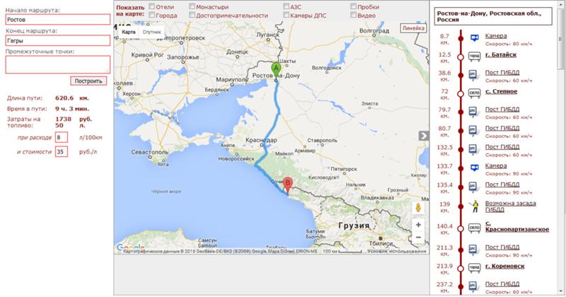 До абхазии на машине сколько по времени. Маршрут Ростов Абхазия. Карта от Ростова до Абхазии.