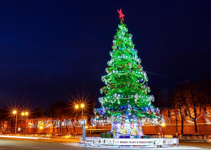 Главная елка Нижнего Новгорода