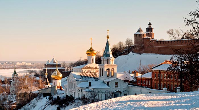 Зима в Нижнем Новгороде