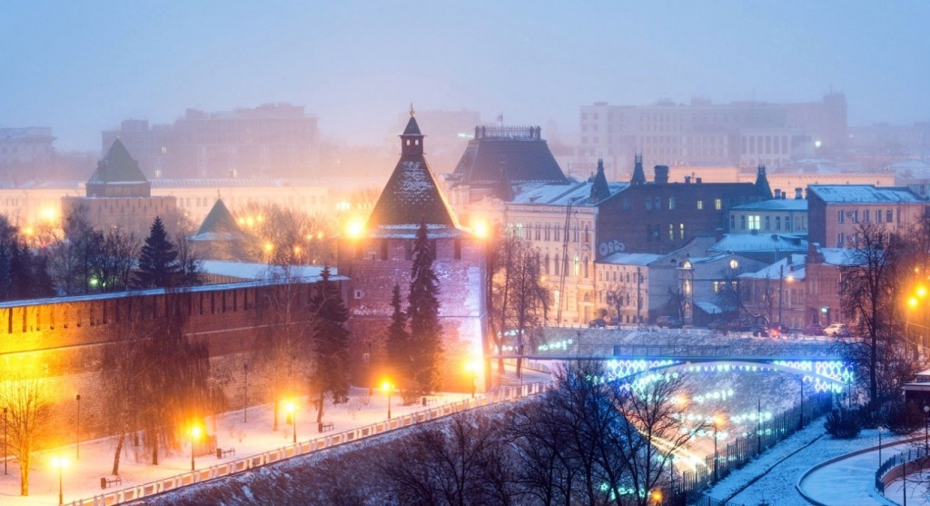 Февральская романтика Нижнего Новгорода
