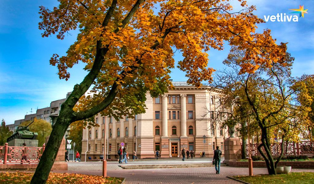 Alexander Square in Minsk