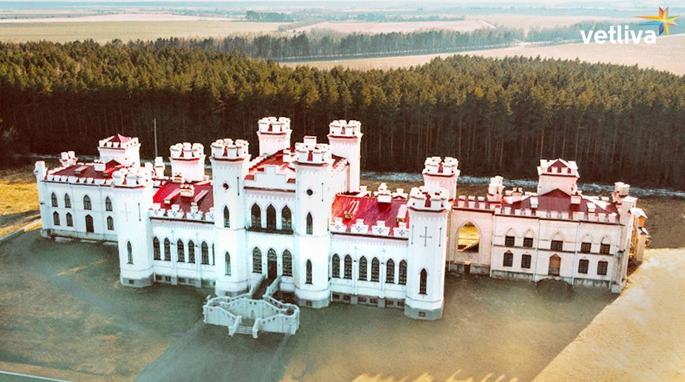 Коссовский замок династии Пусловских в Беларуси