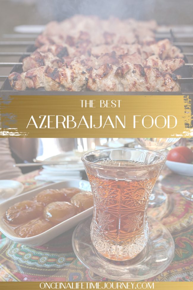 Azerbaijan food pin