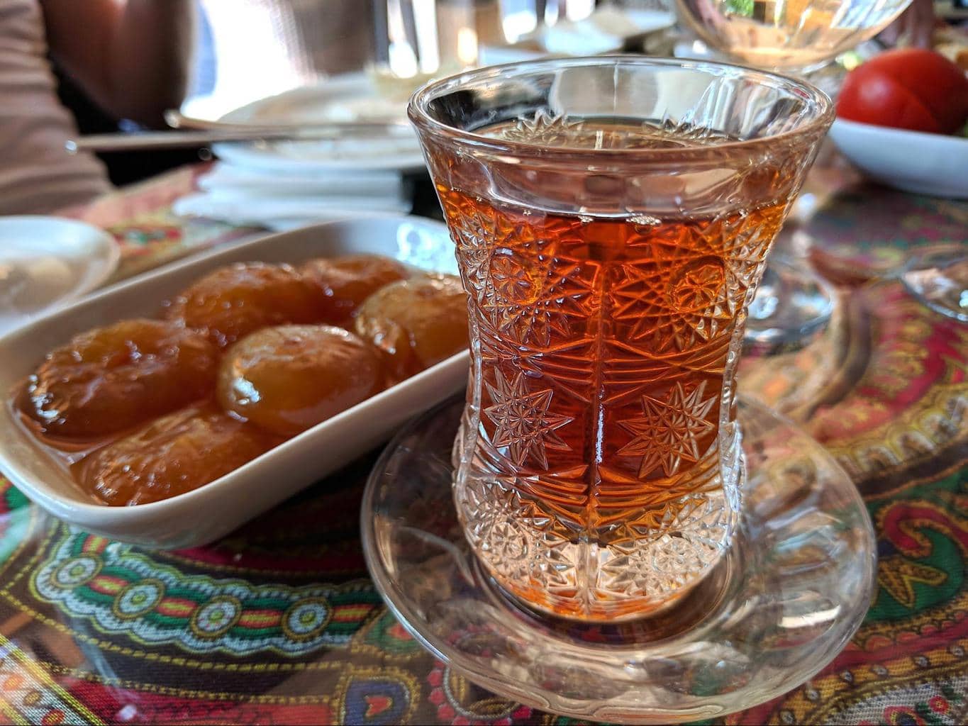 Jam tea in Azerbaijan